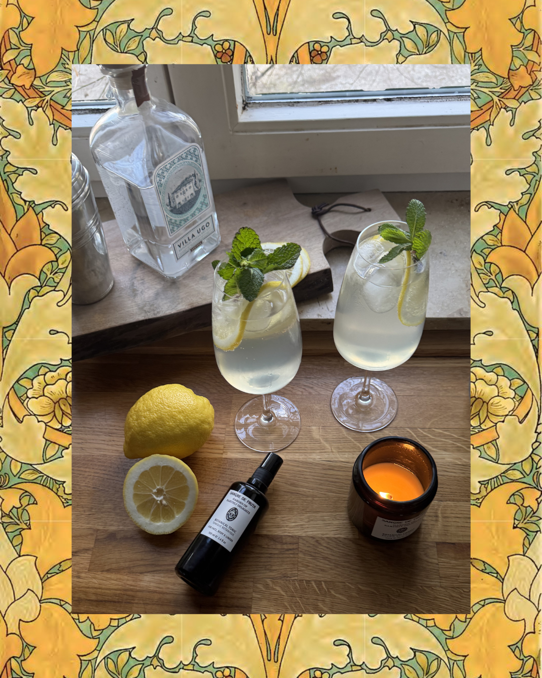 Bergamot-Mint Spritz